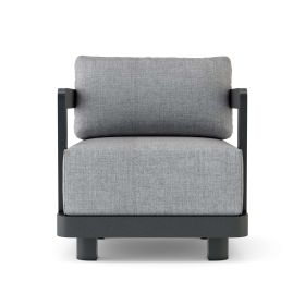 Granada Deep Seating Aluminum Armchair