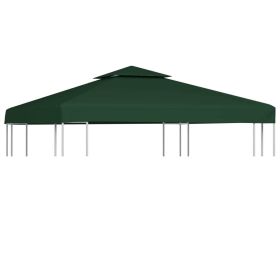 Gazebo Cover Canopy Replacement 9.14 oz/yd¬≤ Green 10'x10'