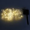 Solar Umbrella Lights Outdoor Parasol String Light 8 Lighting Mode Waterproof 104 LED 8 Bundles Warm White