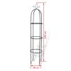 Garden Arch Tower 2 pcs