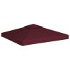 2-Tier Gazebo Top Cover 1 oz/ft¬≤ 9.8'x9.8' Bordeaux