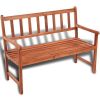 Patio Bench 47.2" Solid Acacia Wood