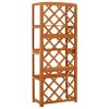 Trellis with Shelves 21.6"x11.8"x55.1" Solid Fir Wood