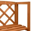 Trellis with Shelves 21.6"x11.8"x55.1" Solid Fir Wood