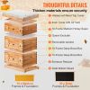 VEVOR Beehive Box Kit Bee Honey Hive